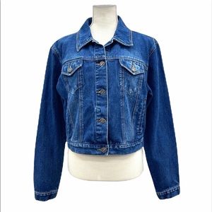 ZANA DI Woman’s Denim Jean Jacket Size Large